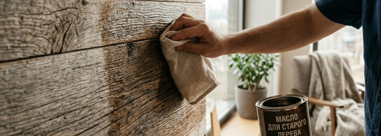 Как ухаживать за амбарной доской в интерьере