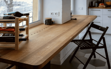 Столешницы из многолетнего дуба: в чём уникальность материала