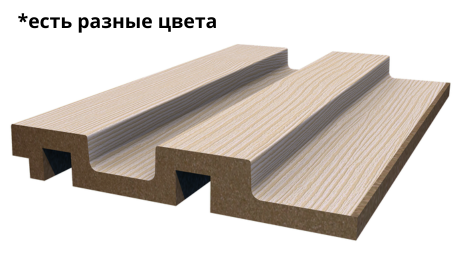 Реечная вагонка МДФ ПН 37