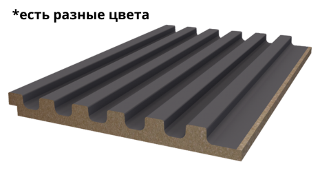 Реечная вагонка МДФ ПН 38