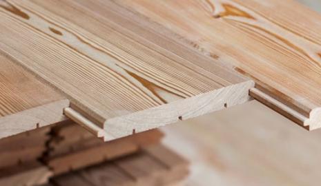 Вагонка штиль из лиственницы