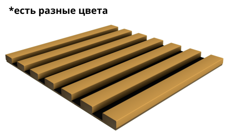 Реечная панель НД-006*7 (300)